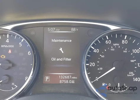 2016 Nissan Rogue S из США, поврежденный, VIN KNMAT2MT4GP648471